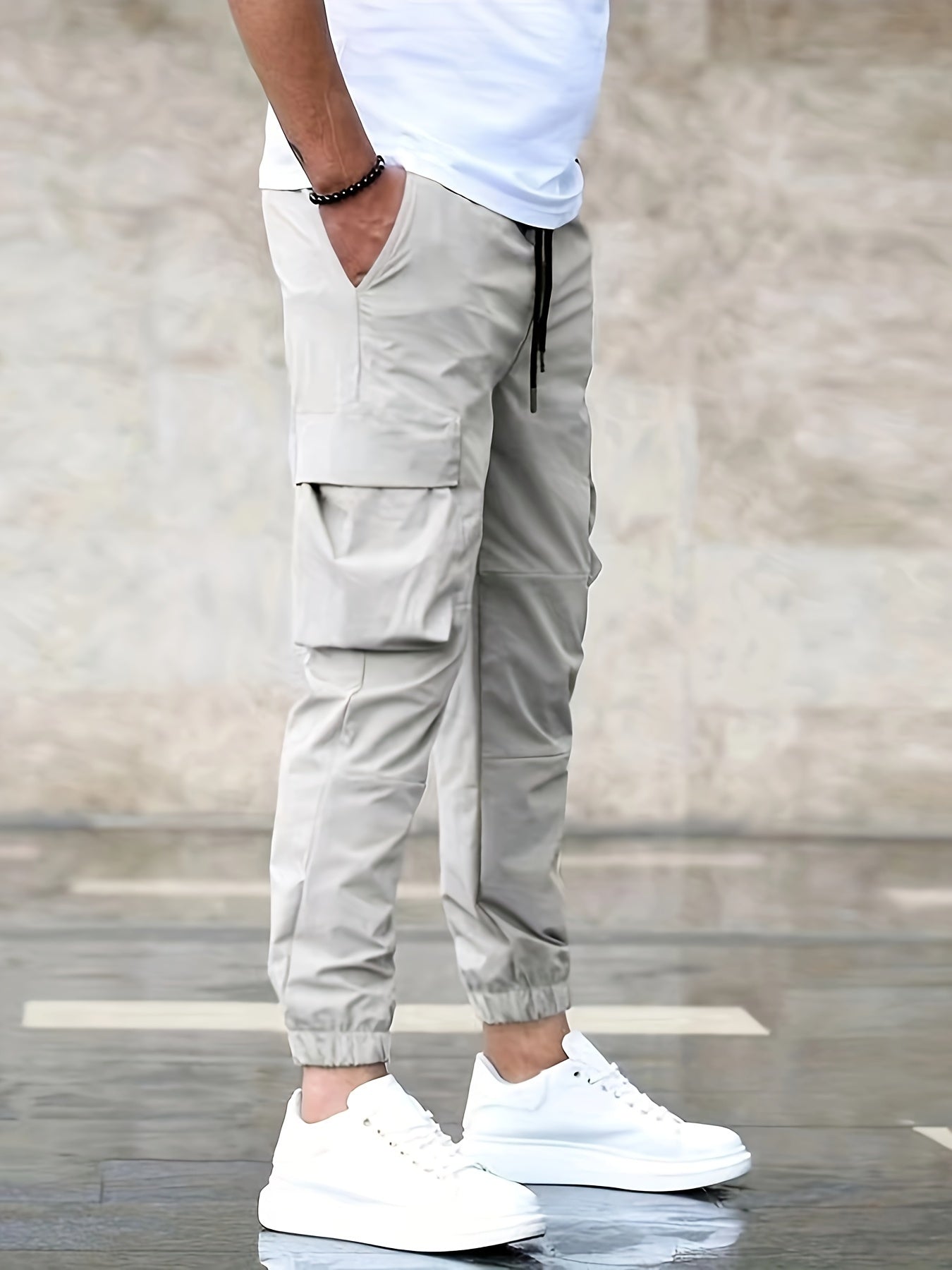 Pantalon cargo confortable pour hommes