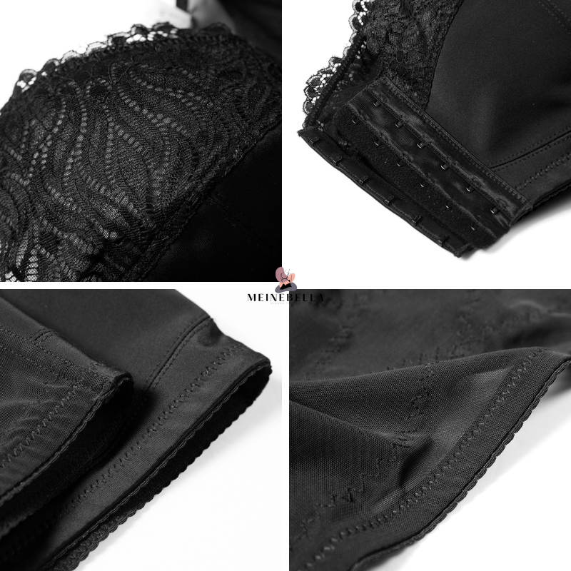 Meinebella™ Soutien-gorge avec fermeture sur le devant et dentelle sans armatures