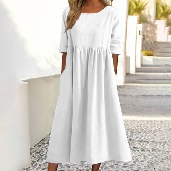 Narima™ - robe en coton