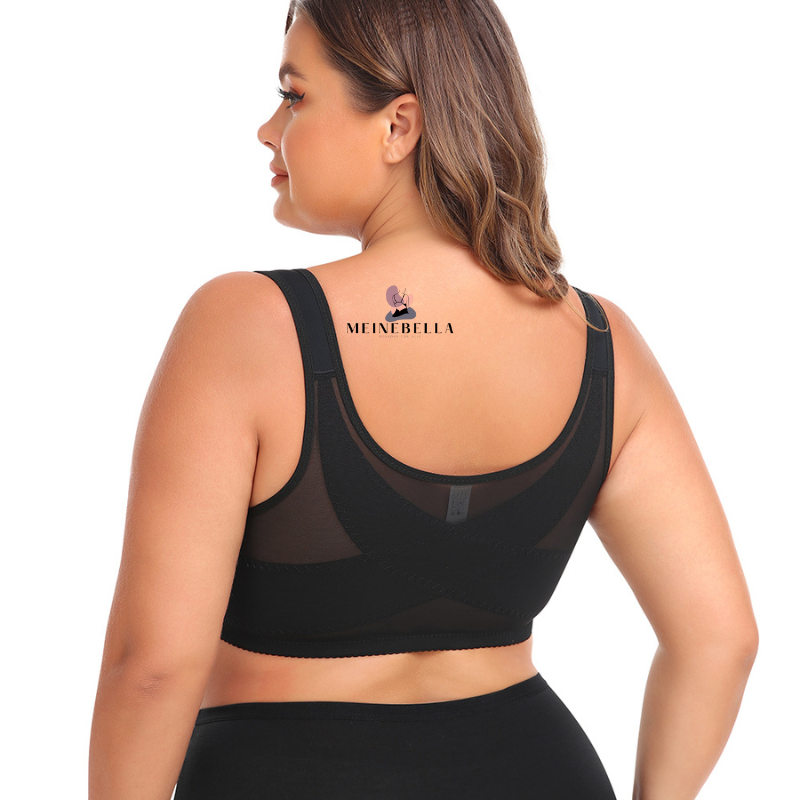 Meinebella™ Soutien-gorge avec fermeture sur le devant et dentelle sans armatures