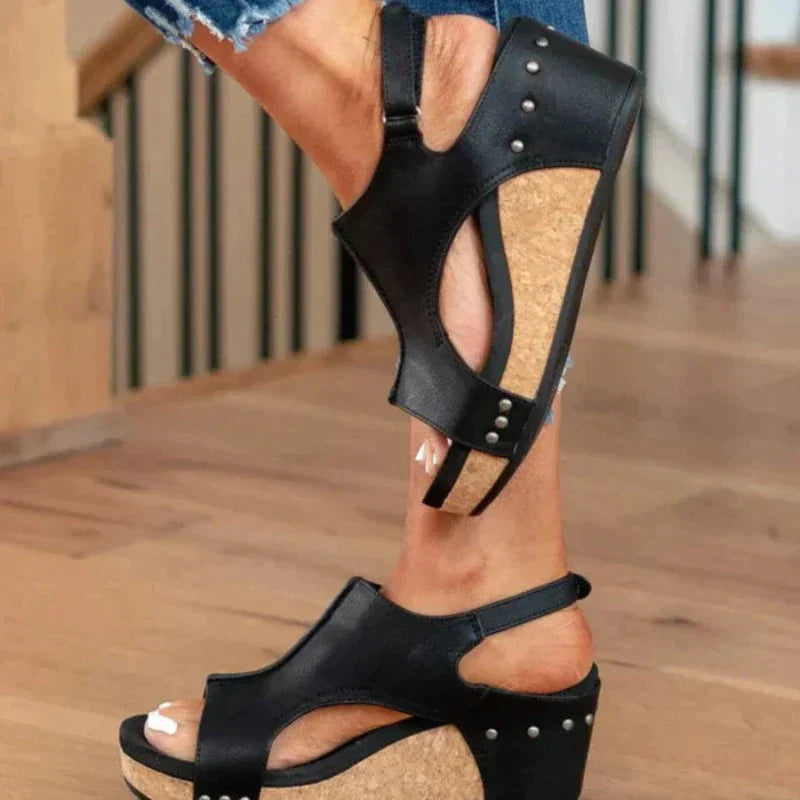 Chaussure orthopédique en cuir Vanessa - Vezank™