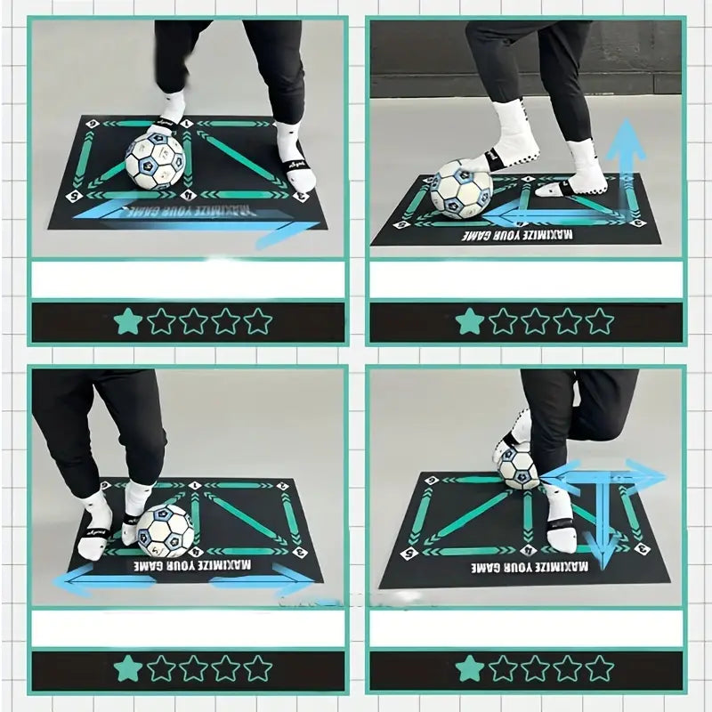 Tapis De Compétences De Football Junior